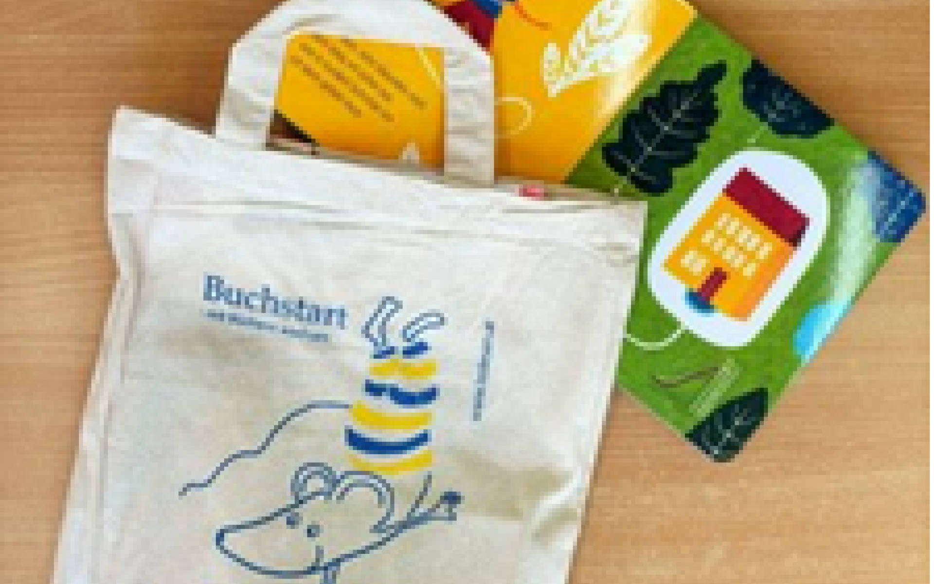 Buchstartstofftasche, Bilderbuch